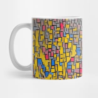 Fire impressionism art Mug